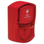Vimpex FC3/A/R/R/S Fire-Cryer Wall Mounted Red Beacon (Shallow Base)