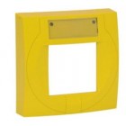 Gent 704952 Yellow Fascia for Key Switch MCP (For Use With S4-34807)