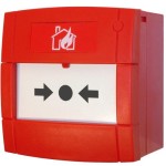 Gent M1A-R470SF-G017-01 Surface Manual Conventional Call Point 470 Ohms Re-settable (Supplied with Back Box)