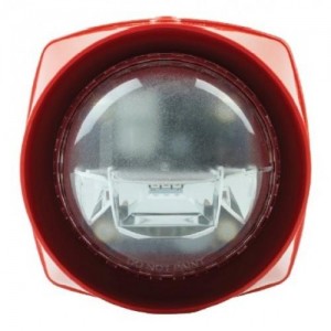 Gent S3-VAD-HPW-R S3 S-Cubed High Power VAD - Red Body / White Lens