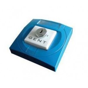 Gent S4-34418 Key Switch Interface (Single Channel) c\w Blue Enclosure