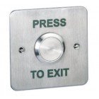 Grosvenor Technology 25mm stainless steel press to exit button