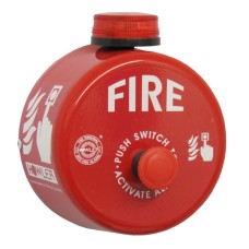 Howler HM2/XS with Push on / Twist off Switch Option and Red Strobe – Aluminium