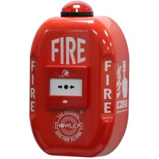 Howler HOCP/XS Resettable Conventional Call Point and Red Strobe – ABS Plastic