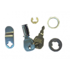 Haes LOCK801BC 801 Lock & Key Assembly for XL & Fusion Standard Cabinet Size
