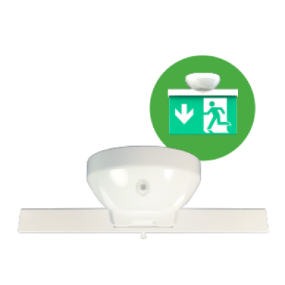 Hochiki N20-3 20m Exit Sign - No Lens w/ Battery - 3h w/b Hochiki N20-3 20m Exit Sign - No Lens w/ Battery - 3h w/b