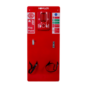 Howler SPOST01 Howler ScaffPost Mounting Board c/w Signage, Extinguisher and Brackets