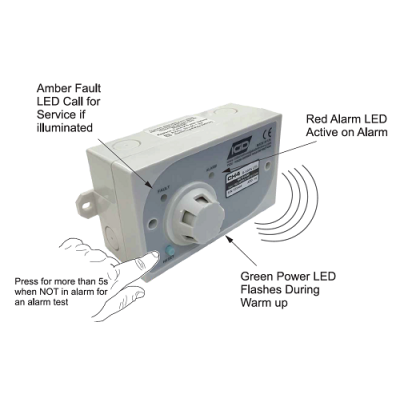 International Gas Detectors T750BAV-O2-NHS Gas Detector with Audible Visual Alarms International Gas Detectors T750BAV-O2-NHS Gas Detector with Audible Visual Alarms