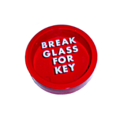 Plastic Break Glass Key Box -  BGKBP