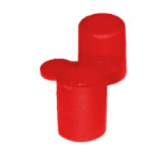 Pin End Cap – Red PECRCP (Pack of 100)