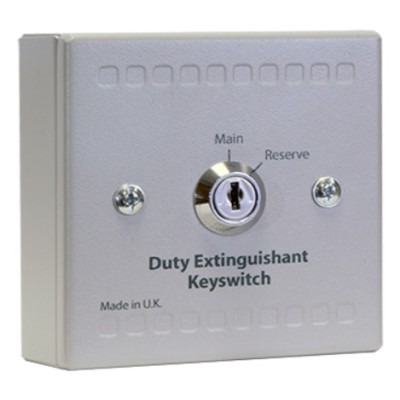 Kentec Main / Reserve Duty Extinguishant 2 Position Key Switch Unit (K13480M10) Kentec Main / Reserve Duty Extinguishant 2 Position Key Switch Unit (K13480M10)
