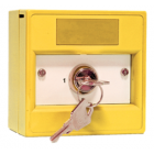 KAC WYK21D11-SY Key Switch Call Point (Yellow) 2 Position D/Pole Key Trap in Position 1