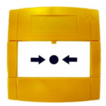 KAC MCP3A-Y-SY Yellow Break Glass Call Point - NO/NC - Surface