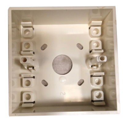 KAC MCPBB-W White Back Box for KAC Call Points KAC MCPBB-W White Back Box for KAC Call Points