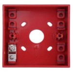KAC MUP159W 50 x Red Colour Back Boxes with One Terminal