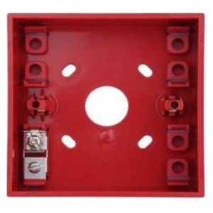 KAC MUP159W 50 x Red Colour Back Boxes with One Terminal