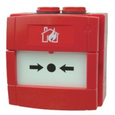 KAC WCP1B-R-TW Red Waterproof Break Glass Call Point - IP67 - Twin Wire