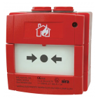 KAC WCP2A-R-470-IS Red Surface Break Glass Outdoor Manual Call Point – Flame – 470 OHM