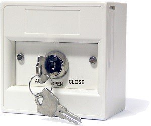 KAC K30DWS-73 White Double Pole-Key Call Point – Removable In All Positions – Plain