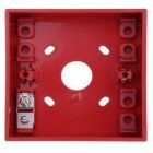 KAC MUP159W 50 x Red Colour Back Boxes with One Terminal