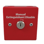 Kentec K1832-10 Elite Extinguishant Disablement Switch Unit Red – Surface