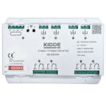 Kidde KE-IO3144 Excellence Series Intelligent Addressable Input/Output Unit With Isolator – 4 In/Out - White
