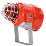 Vimpex BEXBG10DPDC024 Aluminium Explosion Proof Xenon Beacon 10 Joule 24 Vdc (Red)