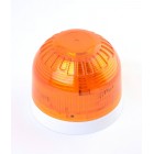 Klaxon PSB-0050 Beacon (LED) Amber Lens, White Shallow Base