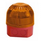 Klaxon Sonos Sounder/LED Beacon 17-60V DC Amb/Red Head Only (PSC-0054)