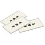 Cooper MBG118 Spare Break Glass (Pack of 5) (UBSG / FX5G) Cooper MBG118 Spare Break Glass (Pack of 5) (UBSG / FX5G)