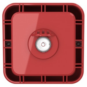 Zeta MKII-AXTB/R Addressable Fyreye Xtratone Red Sounder Beacon
