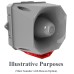 Cooper Fulleon 7092316FUL-0352 X10 Maxi Red Sounder Beacon 115/230 VAC Cooper Fulleon 7092316FUL-0352 X10 Maxi Red Sounder Beacon 115/230 VAC