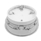 Morley BRS-PC-I05 Red Flash, Pure White Body, Clear Lens Intelligent Detector Base Standard c/w Isolator