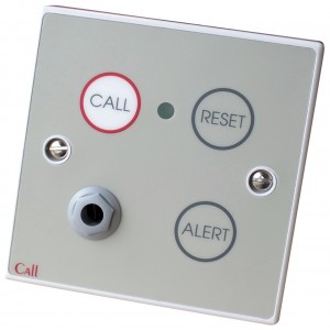 C-Tec NC802DEM Conventional Emergency Call Point with Magnetic Reset and Remote Socket