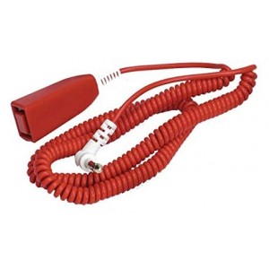 C-Tec NC805D Coiled Tail Call Lead 1.2-3.6m (4-12ft)