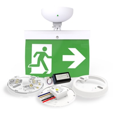 Hochiki Firescape 20m Maintained Exit Sign Kit with Right Arrow (NFW-SDT/EL20R) Hochiki Firescape 20m Maintained Exit Sign Kit with Right Arrow (NFW-SDT/EL20R)