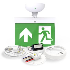 Hochiki Firescape 20m Maintained Exit Sign Kit with Up Arrow (NFW-SDT/EL20U)