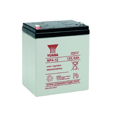 Yuasa 12V 4AH Battery (NP4-12) Yuasa 12V 4AH Battery (NP4-12)