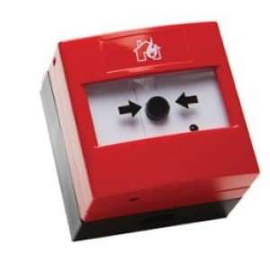 Nittan RP-RS2-01/NTN Conventional Indoor RESET Call Point (IP24) c/w Back Box and Wall Plate