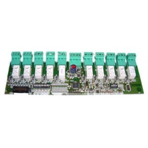 Notifier CMX-10RME 10-Way Relay Control (Output) Card (Unboxed PCB.)