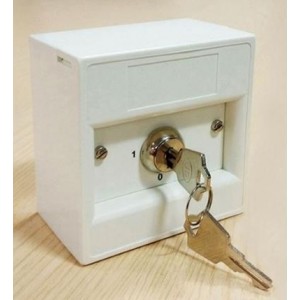 Notifier White Key Switch Call Point – 2 Positions (K20SWS-11)