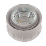 Notifier WWA-PC-I02 Opal Addressable Wall Mount Sounder Strobe - White Body - White Flash - Clear Lens