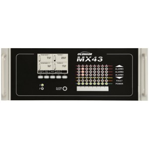 Oldham MX 43 Rack Mounted Analog and Digital Gas Detection Controller 8 Lines