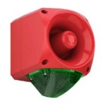 Klaxon Nexus 110dB Voice Sounder Green LED Beacon 24v DC - PNV-0008 Klaxon Nexus 110dB Voice Sounder Green LED Beacon 24v DC - PNV-0008