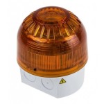 Klaxon Sonos Beacon Amber Lens White Deep Base 110/230v AC (PSB-0034) Klaxon Sonos Beacon Amber Lens White Deep Base 110/230v AC (PSB-0034)