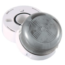 Klaxon QBS-0024 LED Flashguard Beacon with Clear Lens 230v AC (45-712631)