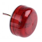 Klaxon QBS-0062 Flashguard Ultra Low Profile Red Beacon (11-35v DC)