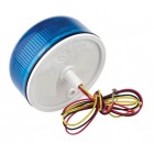 Klaxon QBS-0068 Flashguard Ultra Low Profile Blue Beacon (11-35v DC)