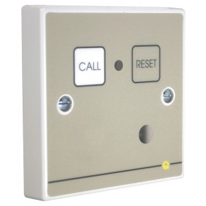 C-Tec QT609RS Quantec Call Point, Button Reset with Sounder and Infrared Receiver (No Remote Sockets)