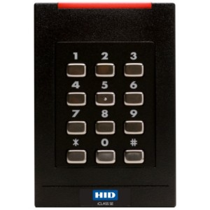 Grosvenor Technology HID RK40 iClass SE Reader with Keypad (Terminal Strip)